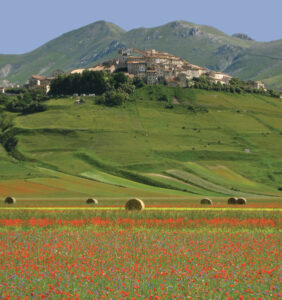 Castelluccio in Umbria, Italy